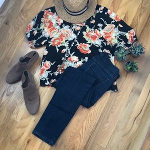 Dark Blue Old Navy Sweetheart Jeans